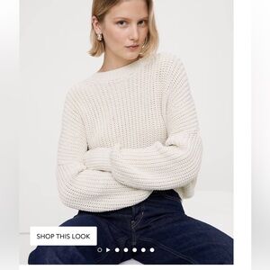 Cotton sweater banana republic